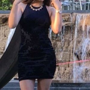 Navy Homecoming dress